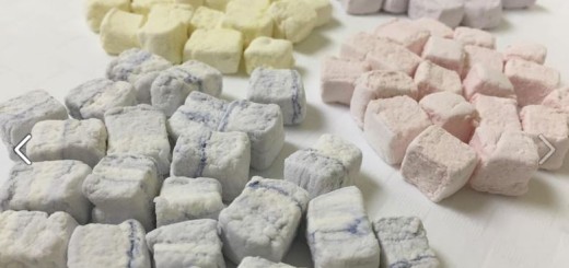Sweet and Sara spring colored vegan marshmallows